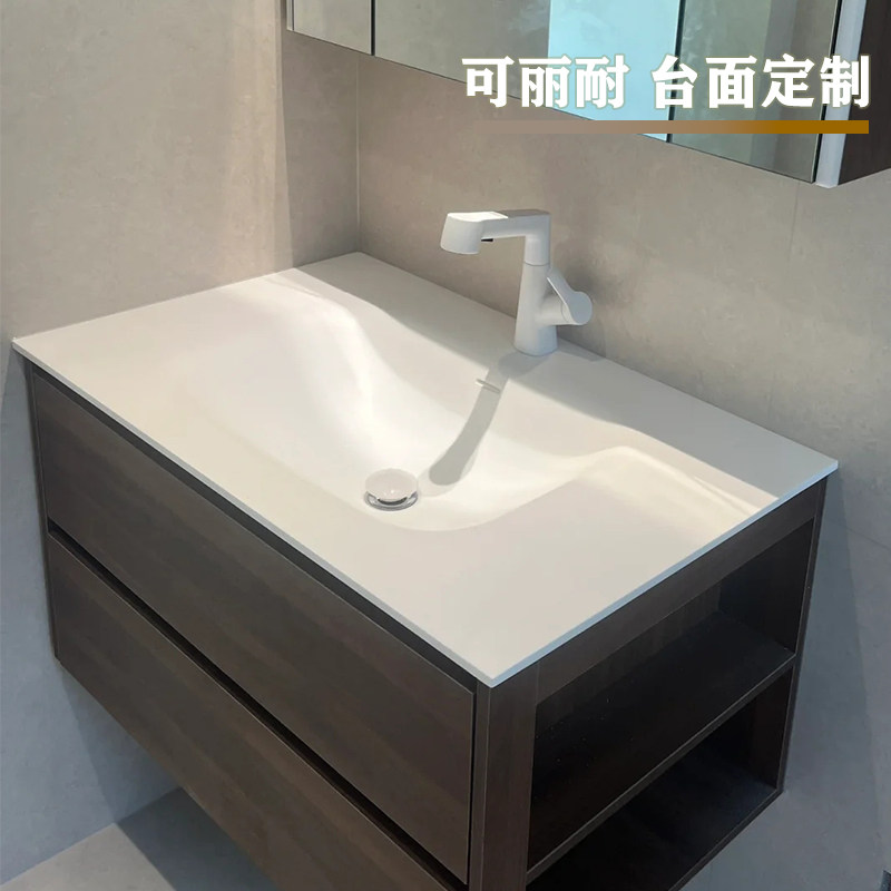 定制一体台盆杜邦杜丽家十年质保图片