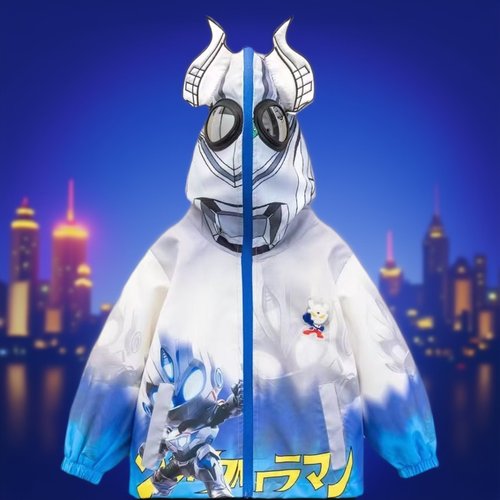 儿童外套男童韩版帅气洋气哪吒帅气冲锋衣女童塞罗玩具外套