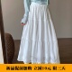 话里度假风大摆半身裙2026夏季 简约甜美气质减龄显瘦百搭长裙 新款