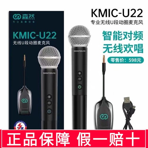 森然U22202无线话筒一拖二