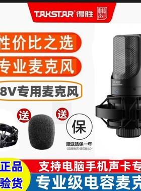 Takstr得胜pck220电容麦克风