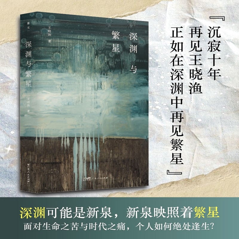 深渊与繁星 斯文丛书 王晓渔著 散文随笔 文学文化批评评论书籍 广东人民出版社