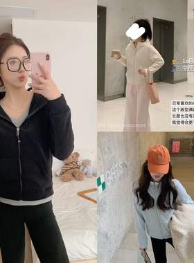 12/8 20:00 lu*lu平替 摇粒绒外套～横竖有点东西 宽松连帽开衫