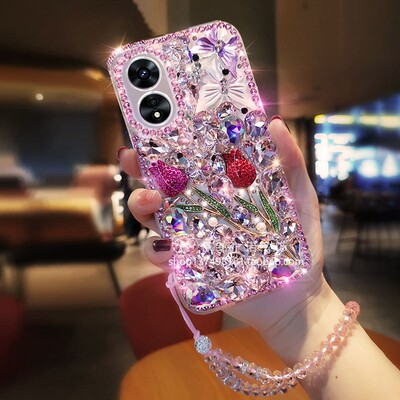 适用oppoA1pro手机壳满钻FindX9