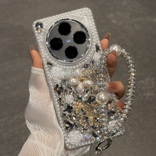 适用oppoFindX8手机壳FindX7全包镜头X7Ultra水钻X6pro蝴蝶X8S+保护套X3软女款X2高级感全包镜头