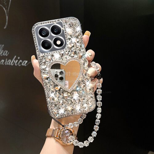 适用红米K80手机壳note14满钻k70