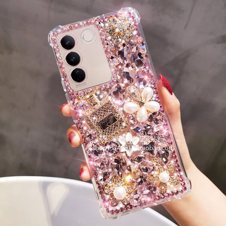 vivoV27手机壳V29奢华V30满钻V40