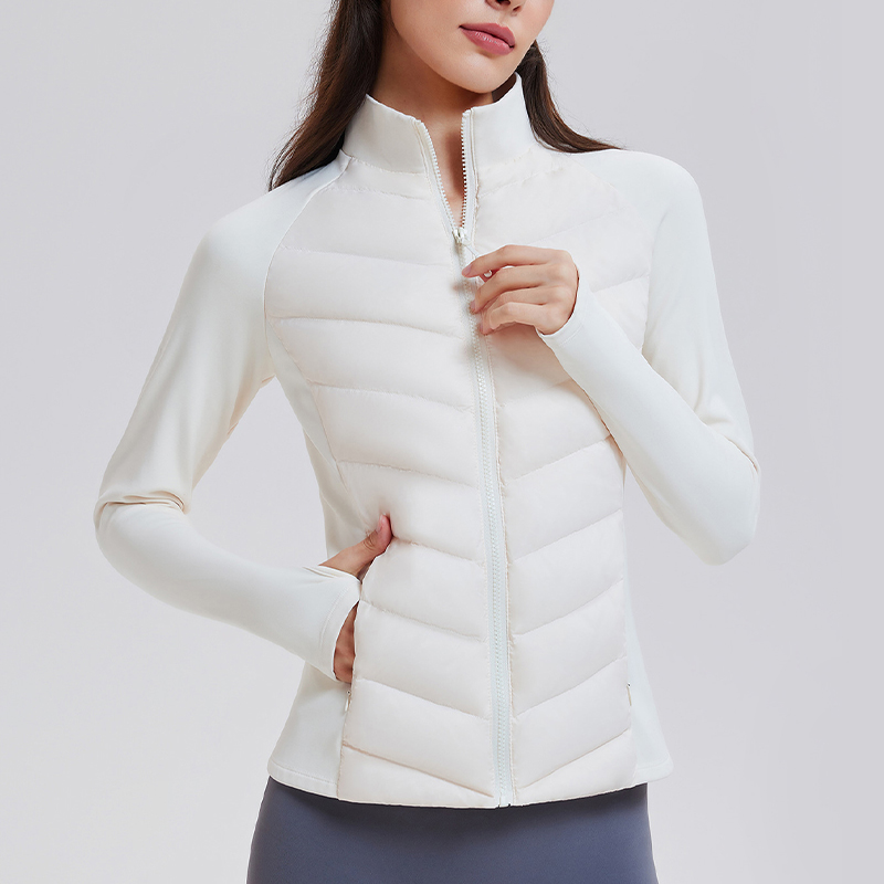 秋冬运动羽绒服外套女
