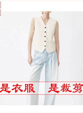 明辉纸样新款春夏时尚样板女马甲缝纫设计DIY裁剪图纸24047