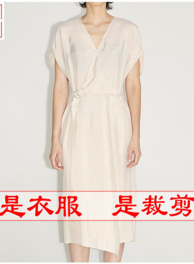 明辉纸样新款春夏DIY样板宽松连袖连衣裙缝纫设计裁剪图纸23208