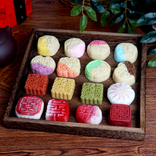 仿真中式复古结婚甜品道具传统宫廷蛋糕果子茶点心喜月饼模型装饰