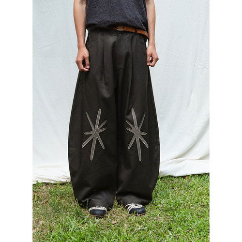 亚文化个性休闲裤复古街头裤子男