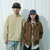 秋冬中性BF风户外教练夹克男女款 Mentmate 25AW 宽松纯色棕色外套