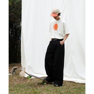 tee 春夏小众渐变晕染热成像印花T恤男百搭休闲短袖 Mentmate 25SS