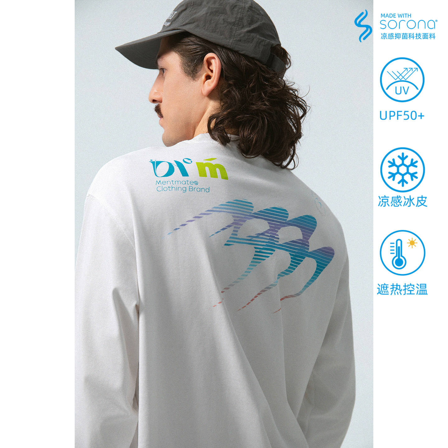 Mentmate 26AW 纳维亚户外吸汗速干长袖T恤男 日常运动休闲上衣秋