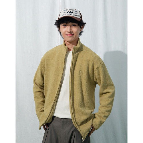 简约休闲百搭毛织内搭卫衣开衫男