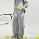 宽松百搭运动休闲裤 悟空有货复古潮牌简约纯色直筒垂感卫裤 男春季
