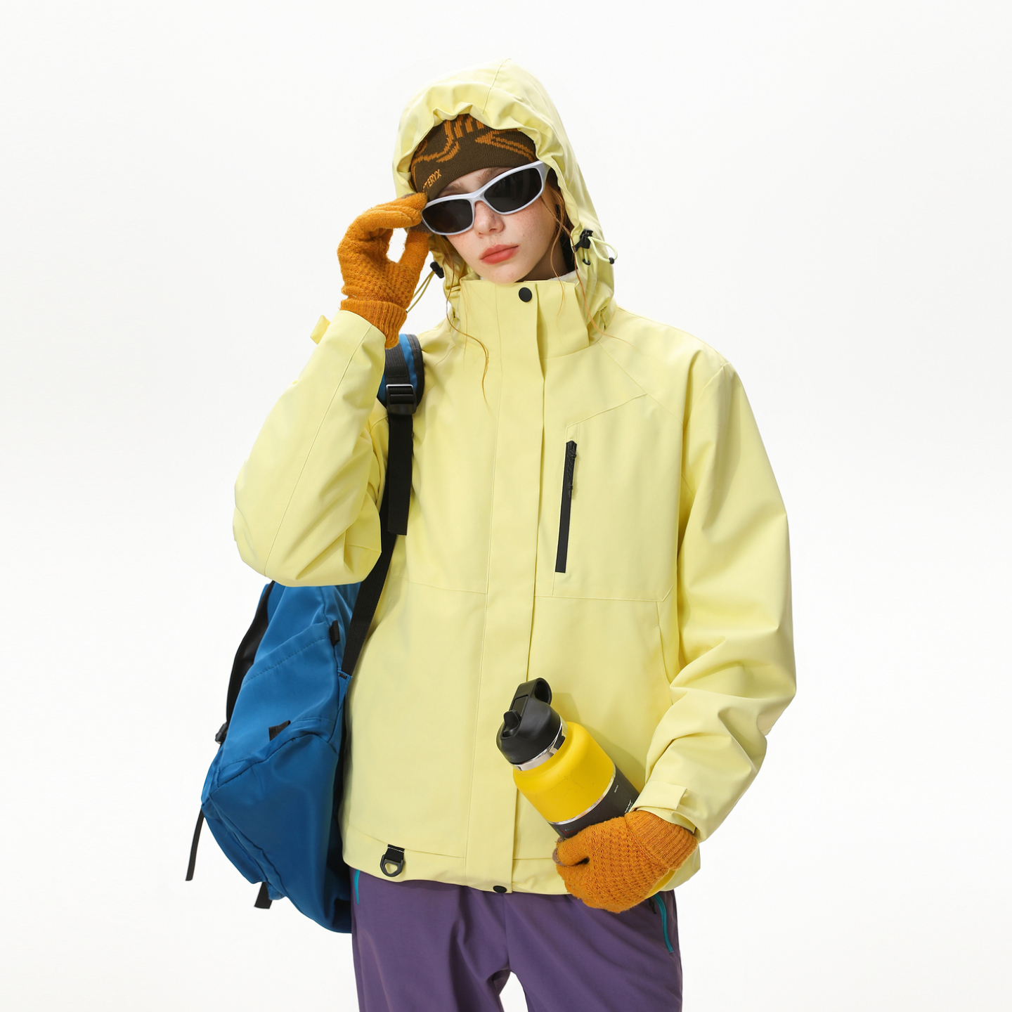 三合一冲锋衣男秋冬潮牌两件套