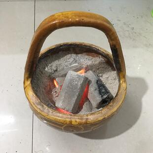 农村柴火炉木炭取暖炉家用室内烘笼子火笼烤火炉小型老人取暖神器