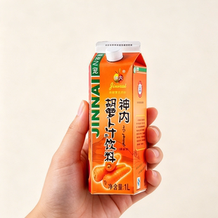 神内1L胡*1盒+番茄汁1L*1盒绿色食品番茄果蔬汁代餐饮品