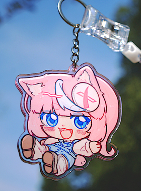 钥匙扣定制亚克力挂件定做宠物diy情侣创意小礼品钥匙链照片打印