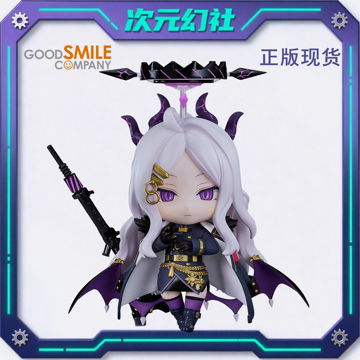 正版现货 GSC 粘土人 2727 空崎日奈 蔚蓝档案 Q版可动手办