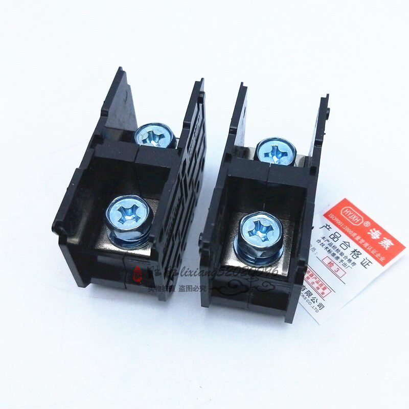 海燕1进1出分线端子FJ6D-200-01/1x95一进一出导轨式接线端子200A