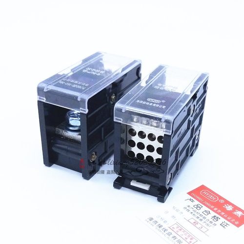 FJ6DE一进十二导轨式接线端子器