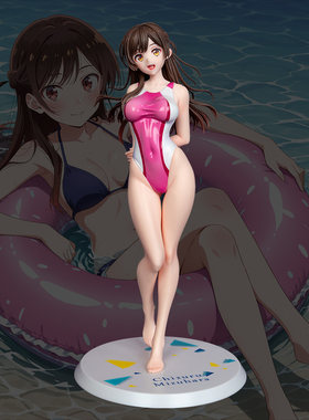 租借女友水原千鹤竞技泳装手办