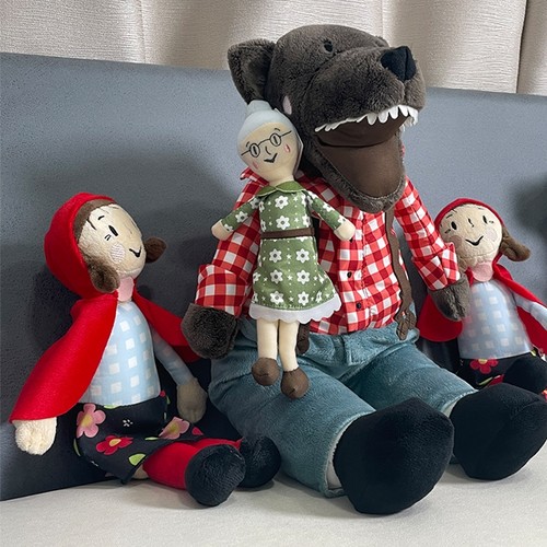 狼外婆绘本故事公仔玩偶YZ