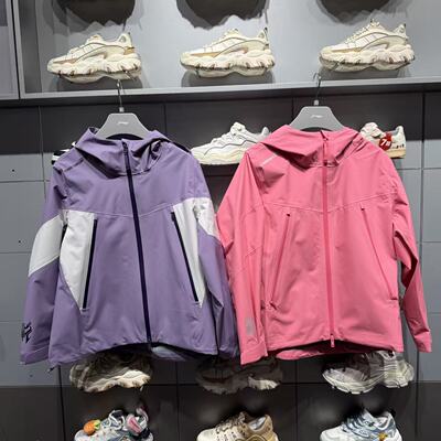 李宁单层冲锋衣防风排湿