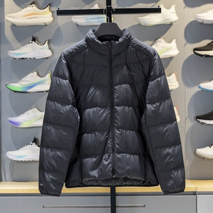 李宁羽绒服男2025冬新款百搭立领立体裁剪90%鸭绒保暖外套AYMV221