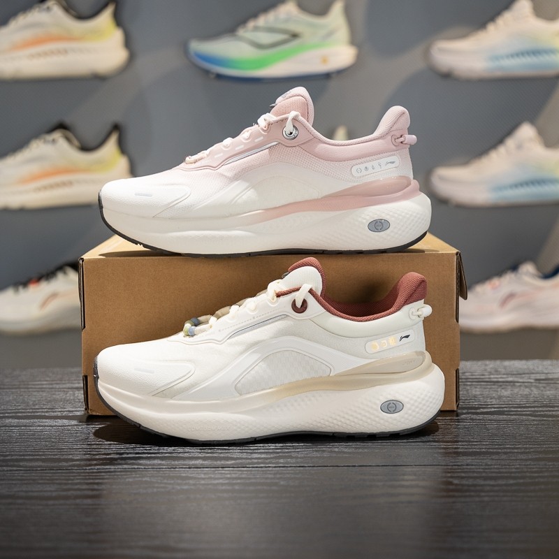 李宁SOFT PLUS 2一脚蹬休闲鞋女子2026春季新款舒适运动鞋AGLW014,运动鞋new,跑步鞋,淘宝优惠券,粉丝福利购,淘宝优惠卷