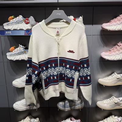 李宁故宫联名女子编织衫AMBW044