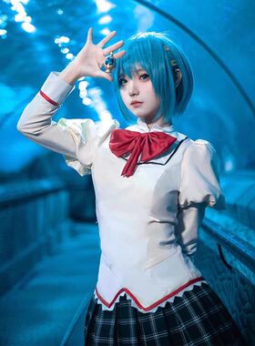 魔法少女小圆cosplay校服鹿目圆晓美焰沙耶香cos服二次元动漫日系