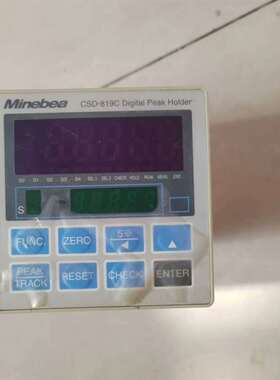 咨询美蓓亚Minebea CSD-819C数字峰值保持仪议价