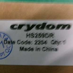 咨询CRYDOM HS259DR议价 散热片