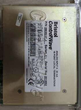 咨询Bristol Controlwave  396352-01议价