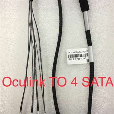 咨询Oculink TO SATA 转接线 4个SATA 长度6议价
