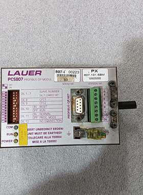 咨询LAUER PCS807 控制器拆机件，成色如图议价