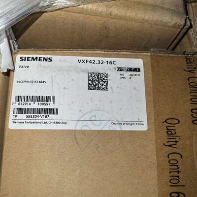 咨询SIEMENS西门子VXF42.32-16C三通阀阀门，议价