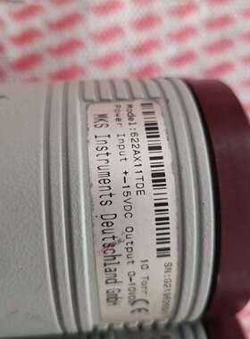 咨询MKS真空计622Ax11TDE，10Torr，1个，622议价
