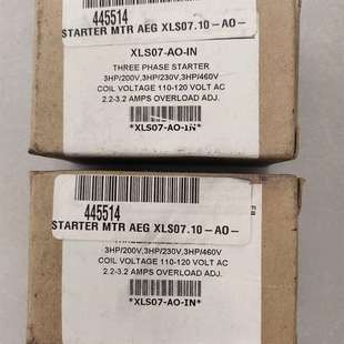 AC110 咨询全新原装 XLS07.10 议价 AEG接触器
