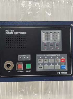 咨询HANSHIN HBC-210 远程控制面板 全新原装议价