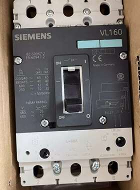 咨询西门子断路器3VL2705 2706 2708 2710 2议价