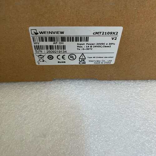咨询威纶通触摸屏，型号cMT2109X2，包全新议价