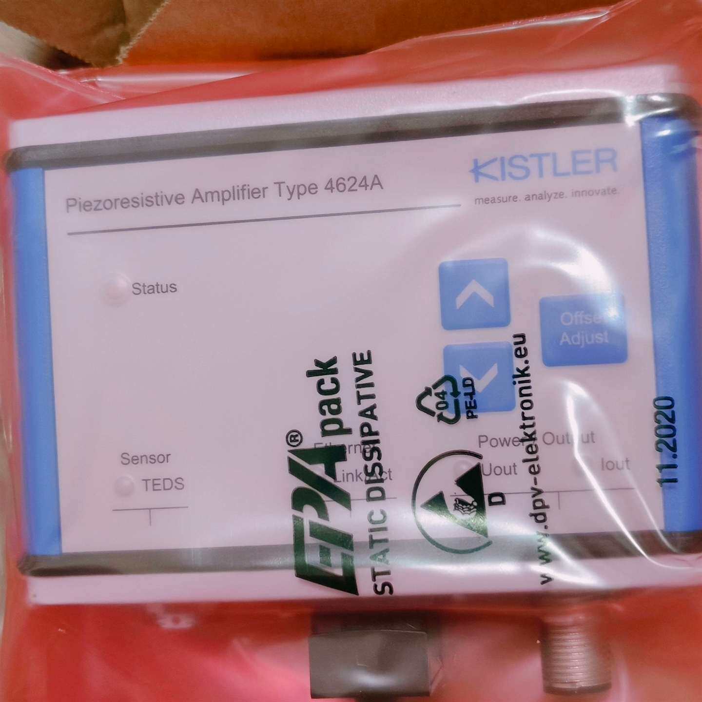 咨询KISTLER 奇石乐 4624A 单通道压阻式放大议价