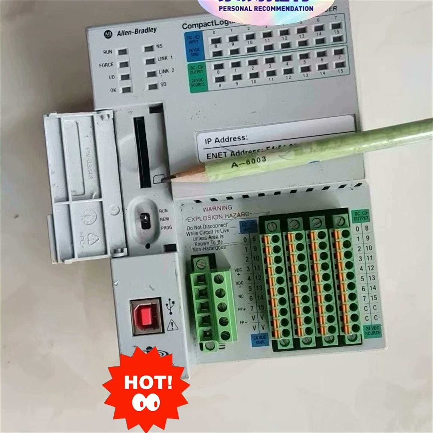 咨询AB 1769-L16ER-BB1B 拆机二手实物拍摄 咨议价