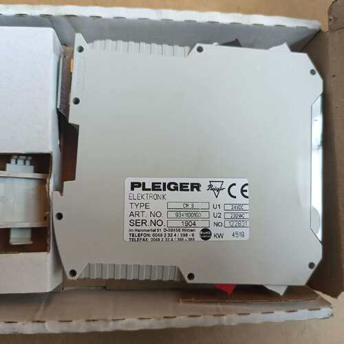 咨询pleiger CM3阀门遥控模块，全新，有意议价