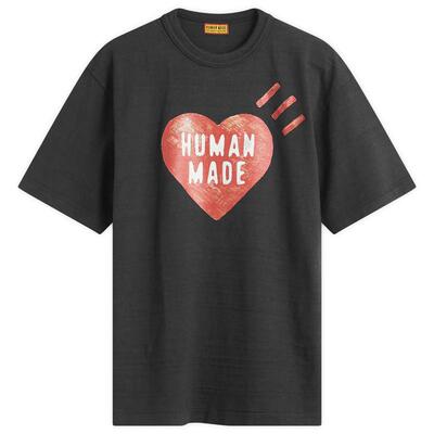 日本代购Human Made男士T恤透气舒适亲肤柔软宽松版圆领日常休闲